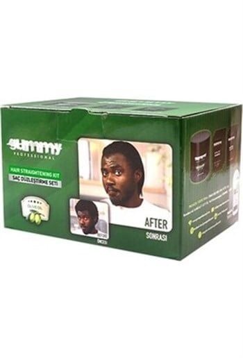 GUMMY SAÇ DÜZLEŞTİRME SETİ OLİVE OIL YEŞİL