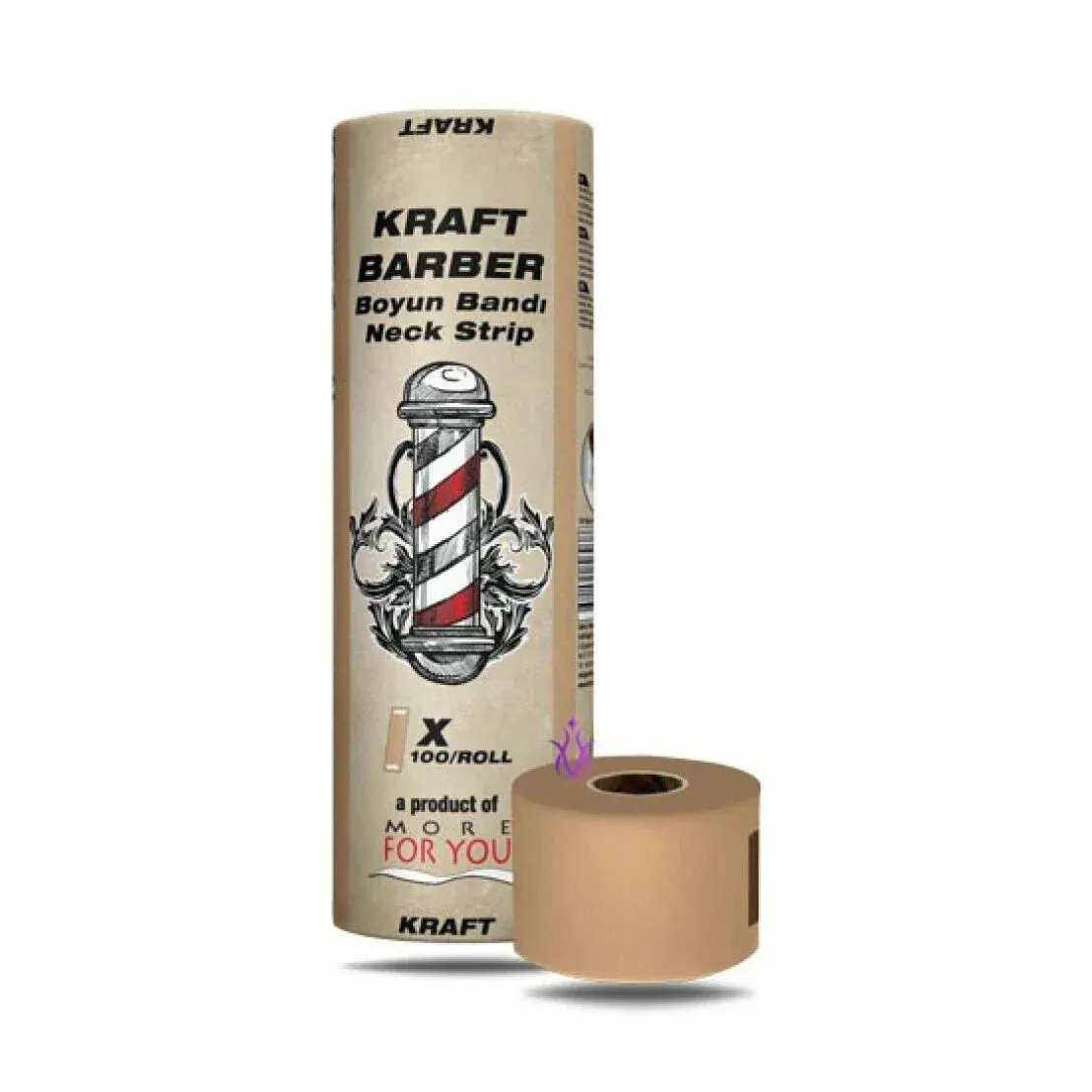 More For You Boyun Bandı Kahverengi